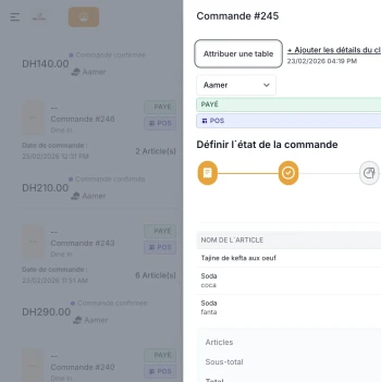 Rationalisez la gestion des commandes